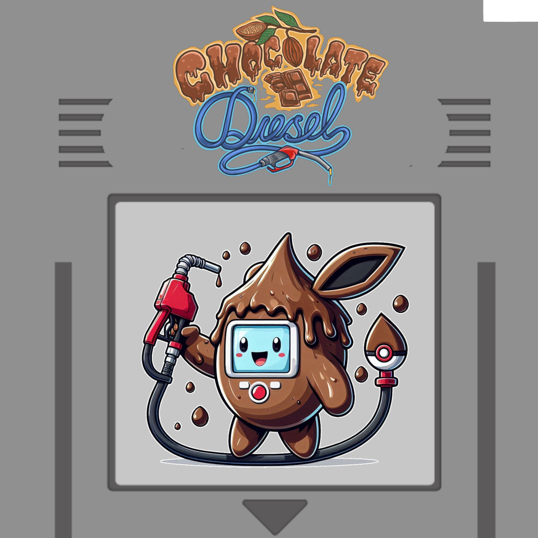 Game boy chocolat