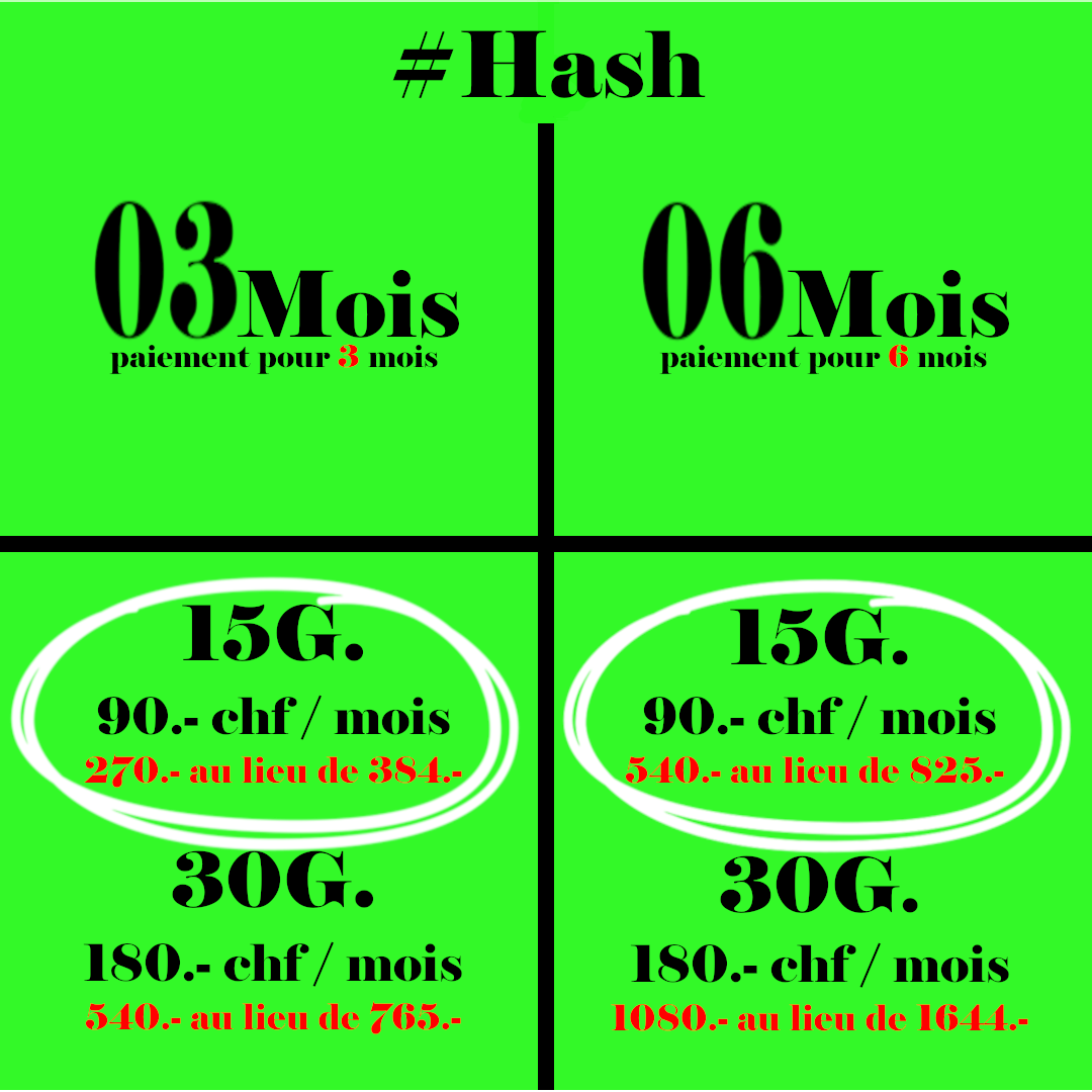 abonnement hash